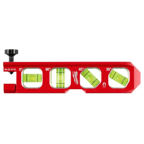 Milwaukee 48-22-5110 6-1/2” Pipe Lock Billet Torpedo Level