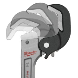 Milwaukee 48-22-7414 14” Aluminum Self-Adjusting Pipe Wrench (2)
