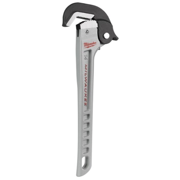 Milwaukee 48-22-7414 14” Aluminum Self-Adjusting Pipe Wrench Milwaukee 48-22-7414 14” Aluminum Self-Adjusting Pipe Wrench