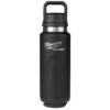 Milwaukee 48-22-8397B PACKOUT 36oz Insulated Bottle with Chug Lid - Black