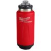Milwaukee 48-22-8397R PACKOUT 36oz Insulated Bottle with Chug Lid - Red