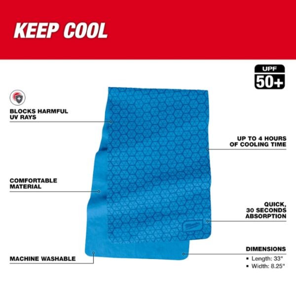 Milwaukee 48-73-4540B Cooling PVA Towel 10-Pack