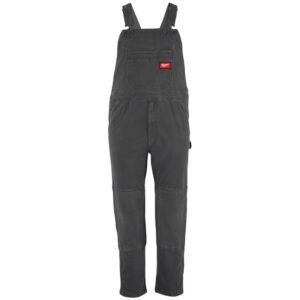 Milwaukee M850G FREEFLEX Unlined Bib Overalls - Gray