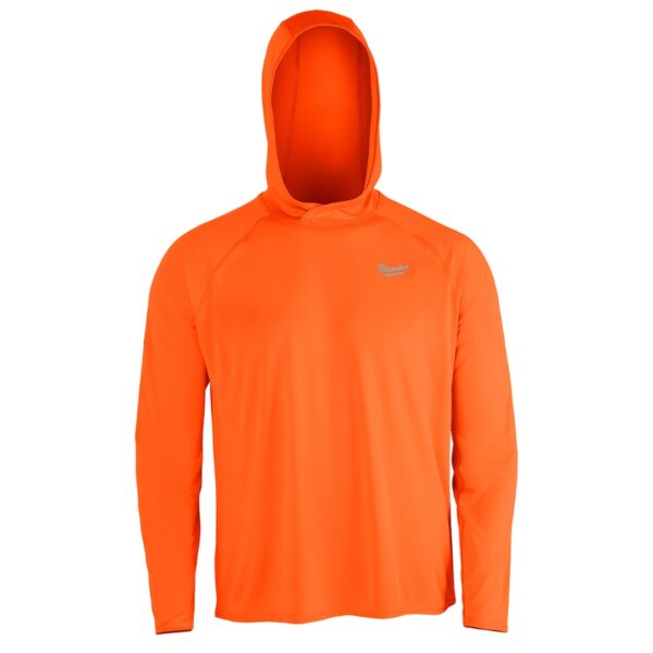 Milwaukee WORKSIN Hooded Sun Shirt-Orange