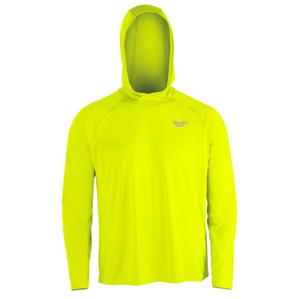 Milwaukee WORKSIN Hooded Sun Shirt-Yellow
