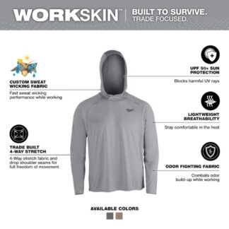 Milwaukee WORKSIN Hooded Sun Shirt (3)