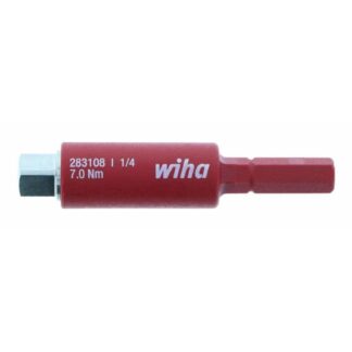 Wiha 28311 SLIMLINE 1/4" Drive Insulated Socket Adapter