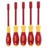 Wiha 32291 SOFTFINISH Insulated Metric Nut Driver Set 5-Piece