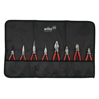 Wiha 32608 Classic Grip Pliers and Cutters Set with Canvas Pouch 8-Piece