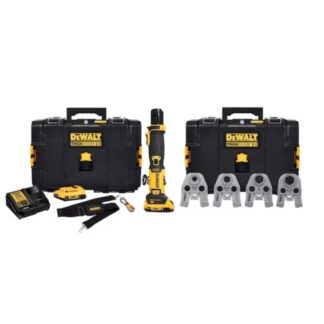 DeWalt DCE210D2K 20V MAX Compact Press Tool Kit with CTS Jaws