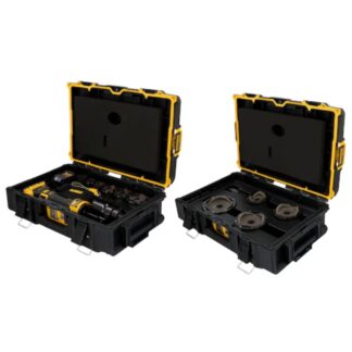 DeWalt DCE600D1K4 20V MAX Hydraulic Knockout Tool Kit with 1/2'' to 2'' Punches and Dies