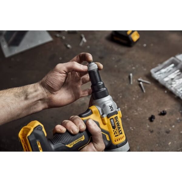 DeWalt DCF414GE2 20V MAX XR 1/4" Brushless Rivet Tool Kit with POWERSTACK