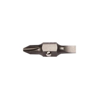 Klein 32412 Phillips PH2 x Slotted 3/16" Bit for Stubby