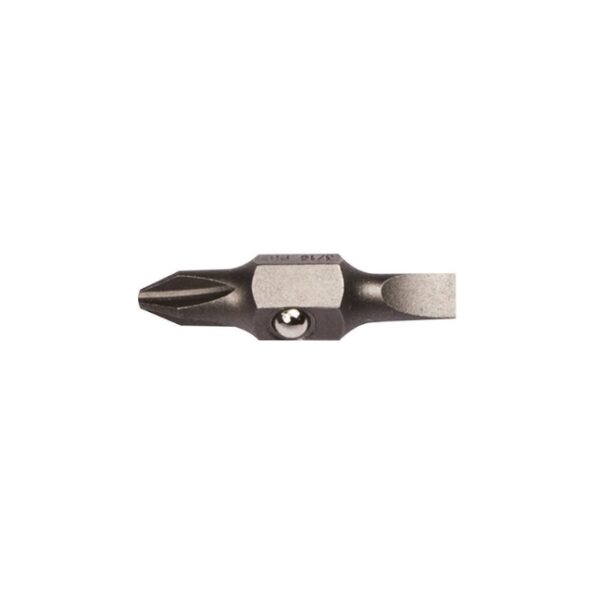 Klein 32412 Phillips PH2 x Slotted 3/16" Bit for Stubby