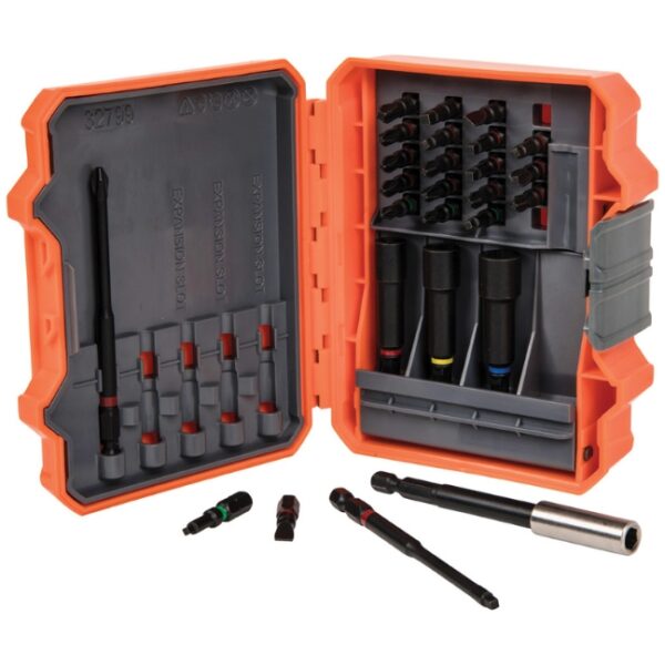 Klein 32799 Pro Impact Power Bit Set 26-Piece