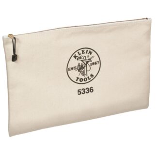 Klein 5336 Contractor's Canvas Portfolio Zipper Bag