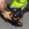 Klein 5719 POWERLINE Series 18-Pocket Electrician's Tool Pouch (4) Klein 5719 POWERLINE Series 18-Pocket Electrician's Tool Pouch