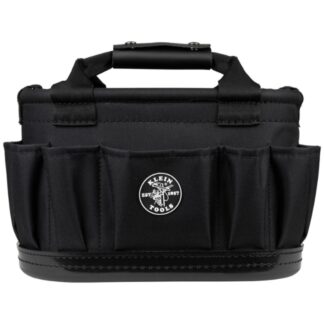 Klein 58886 7-Pocket Polyester Tool Tote with Drain Holes