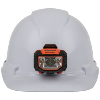 Klein 60107 Cap-Style Non-Vented Hard Hat with Headlamp - White (3)
