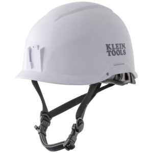 Klein 60145 Non-Vented Class-E Hard Hat - White
