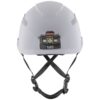 Klein 60150 Vented Class-C Hard Hat with Rechargeable Headlamp - White
