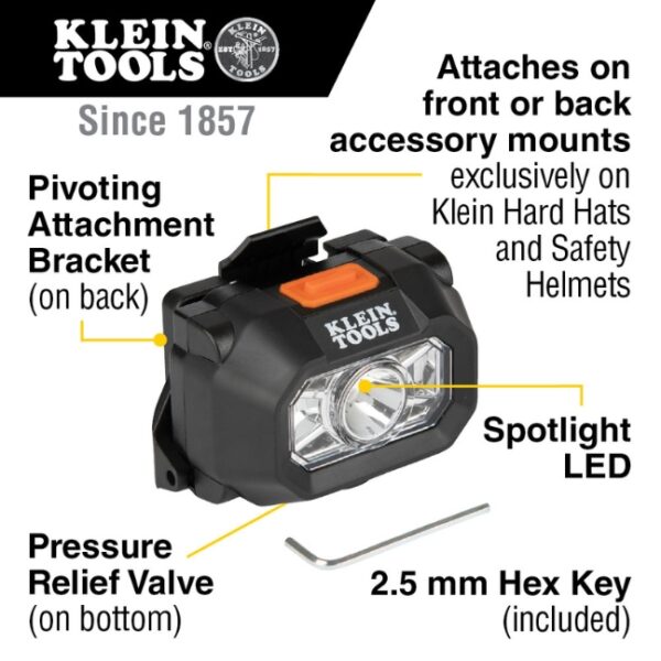 Klein 60156 Intrinsically Safe LED Headlamp