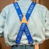 Klein 60210B Nylon-Web Suspenders with Adjustable Back