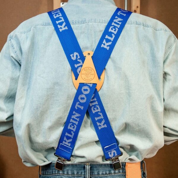 Klein 60210B Nylon-Web Suspenders with Adjustable Back