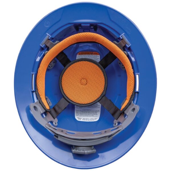 Klein 60249 Non-Vented Class-E Full Brim-Style Hard Hat - Blue