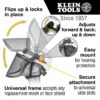 Klein 60472 Face Shield for Safety Helmet and Cap-Style Hard Hat - Clear Lens