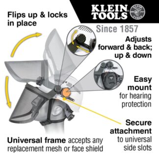 Klein 60474 Mesh Face Shield (1)