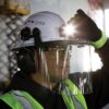 Klein 60528 Face Shield for Full Brim Hard Hat - Clear Lens