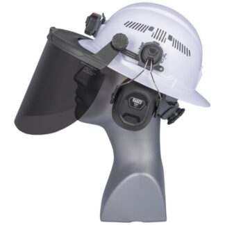 Klein 60529 Face Shield for Full Brim Hard Hat - Smoke