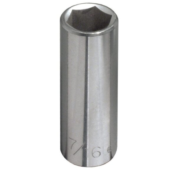 Klein 65610 14 Drive x 14 Deep 6-Point Socket Klein 65610 1/4" Drive x 1/4" Deep 6-Point Socket