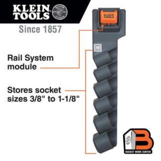Klein BC509C Rail System Socket Storage Module (1)