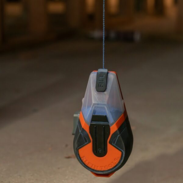 Klein CHLK50 Auto-Retracting Chalk Line with Blue Chalk (2) Klein CHLK50B 50ft Auto-Retracting Chalk Line with Blue Chalk