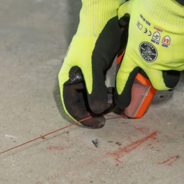 Klein CHLK50R 50ft Auto-Retracting Chalk Line with Red Chalk (2) Klein CHLK50R 50ft Auto-Retracting Chalk Line with Red Chalk