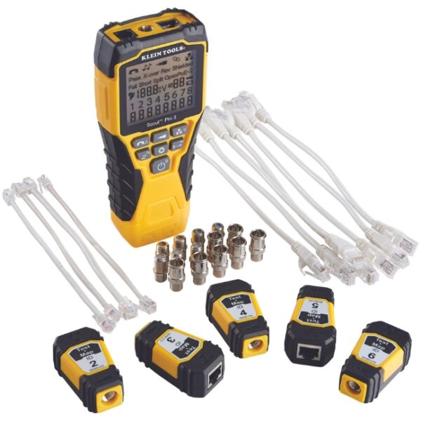 Klein VDV501-853 SCOUT Pro 3 Tester with TEST + MAP Remote Kit