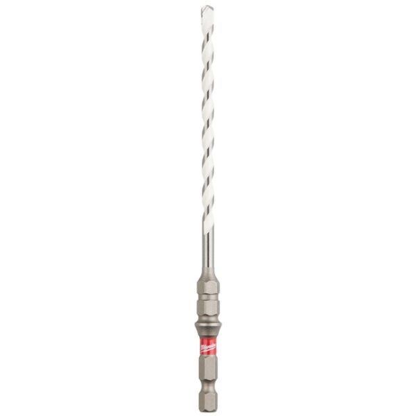 Milwaukee 48-20-8876 SHOCKWAVE 316 x 6 Carbide Multi-Material Drill Bit Milwaukee 48-20-8876 SHOCKWAVE 3/16" x 6" Carbide Multi-Material Drill Bit