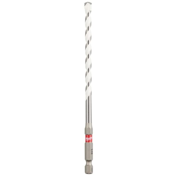 Milwaukee 48-20-8886 14 x 4 x 6 SHOCKWAVE IMPACT DUTY Carbide Multi-Material Drill Bit Milwaukee 48-20-8886 1/4" x 4" x 6" SHOCKWAVE IMPACT DUTY Carbide Multi-Material Drill Bit