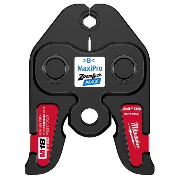 Milwaukee 49-16-2652Z 3/8" ZOOMLOCK MAX Press Jaw for M18 FORCE LOGIC Press Tools