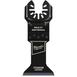 Milwaukee 49-25-1268 OPEN-LOK 1-3/4" TITANIUM CHARGED Bi-Metal Multi-Material Multi-Tool Blade