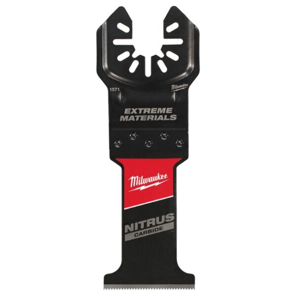 Milwaukee 49-25-1579 NITRUS CARBIDE Extreme Materials Universal Fit OPEN-LOK Multi-Tool Blade