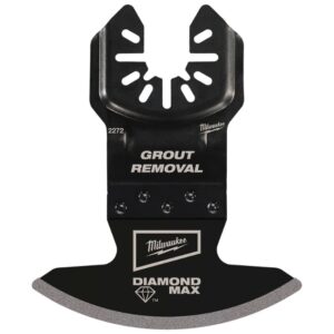 Milwaukee 49-25-2275 OPEN-LOK DIAMOND MAX Diamond Grit Grout Removal Multi-Tool Blade