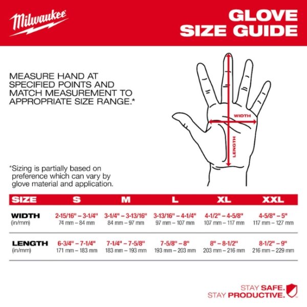 Milwaukee Cut Resistant High-Dexterity Nitrile Dipped Gloves - Sandy Grip