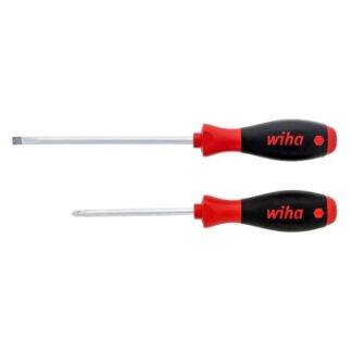 Wiha 30279 SOFTFINISH Slotted and Phillips Screwdriver Set - 2 Piece