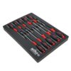 Wiha 30280 SOFTFINISH Cushion Grip Screwdriver Set - 10 Piece