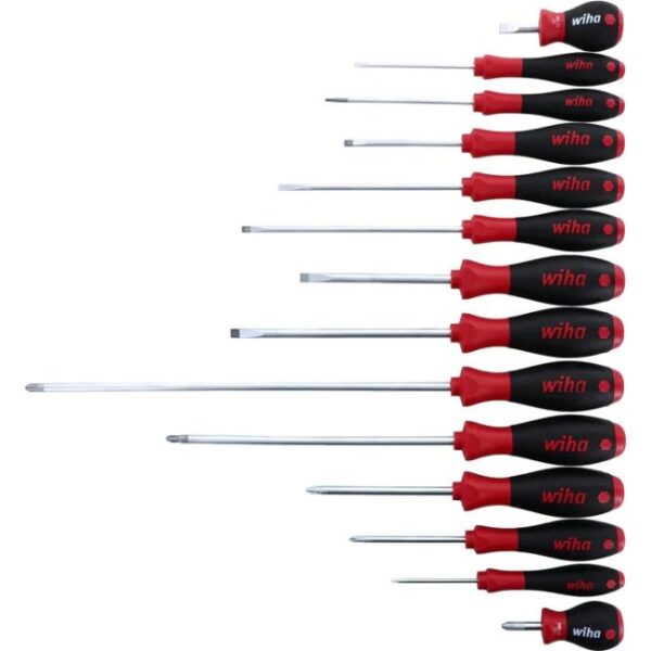 Wiha 30284 SOFTFINISH Screwdriver Set - 14 Piece