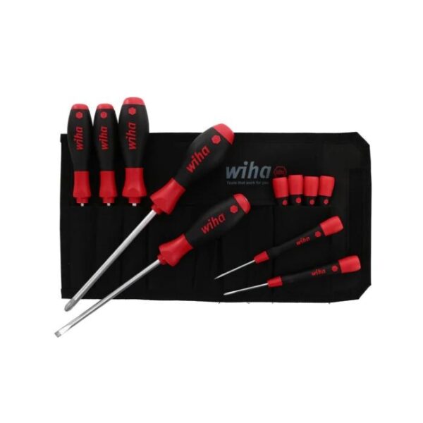 Wiha 30293 SOFTFINISH and PICOFINISH Precision Screwdriver Driver Set - 11 Piece