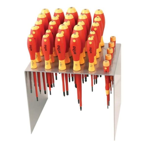 Wiha 32199 Insulated SOFTFINISH & PICOFINISH Precision Screwdriver Workstation - 30 piece